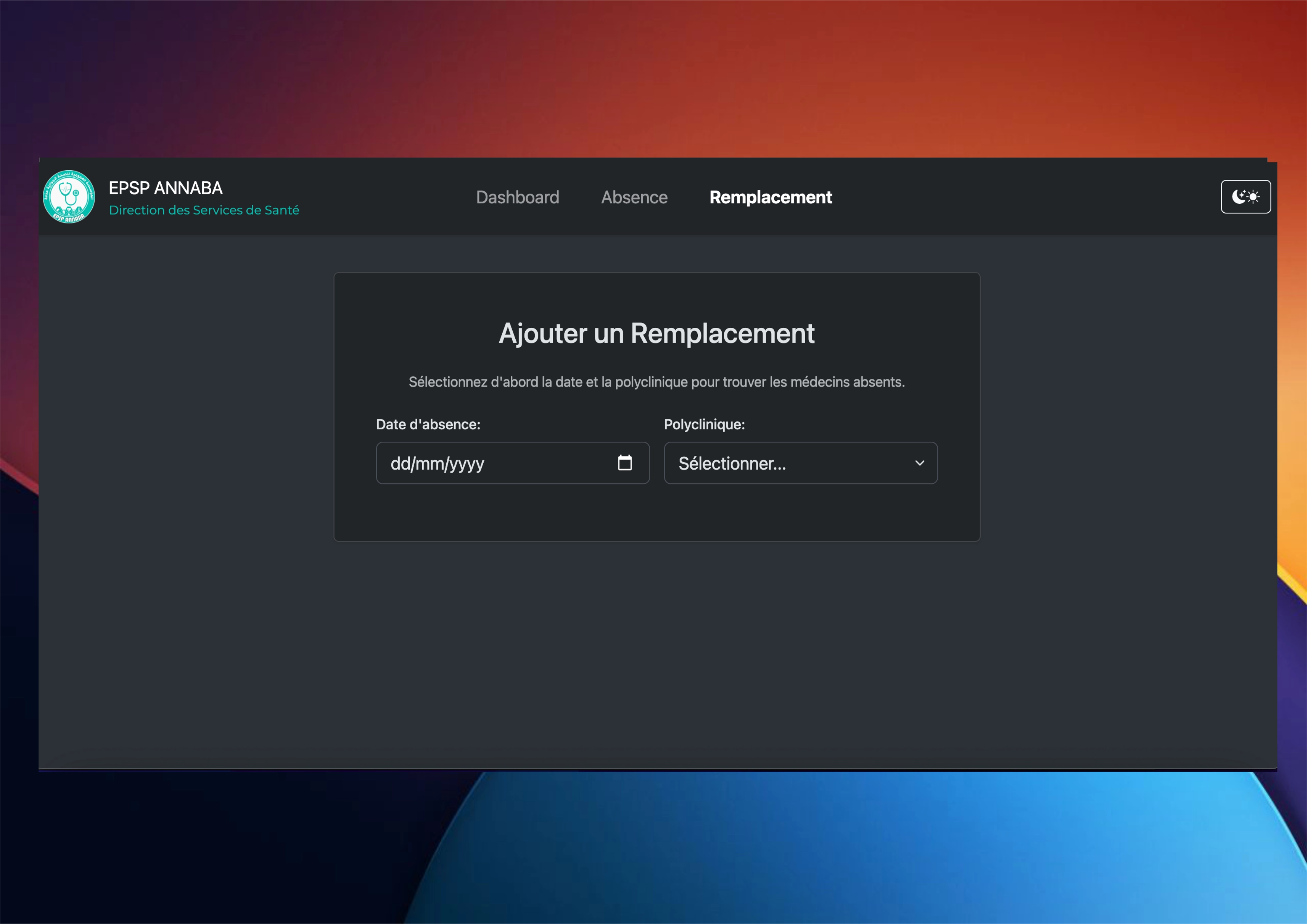 The Clinic Website - Contact Form